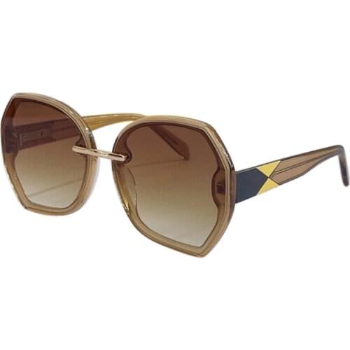 Polygonal Fashion Design Men Women Sunglasses Acetate Frame Multicolor Glasses Gafas De Sol Para Hombres Y Mujeres