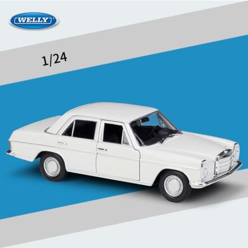 WELLY 1:24 Mercedes Benz Mercedes-Benz 220 Simulation Alloy Car Model Crafts Decoration Collection Toy Tools Gift