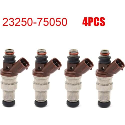 New 4PCS Fuel Injectors 23250-75050 23209-79095 For Toyota 4Runner Tacoma T100 2.7L 1995-2000 2325075050 2320979095 High Quality