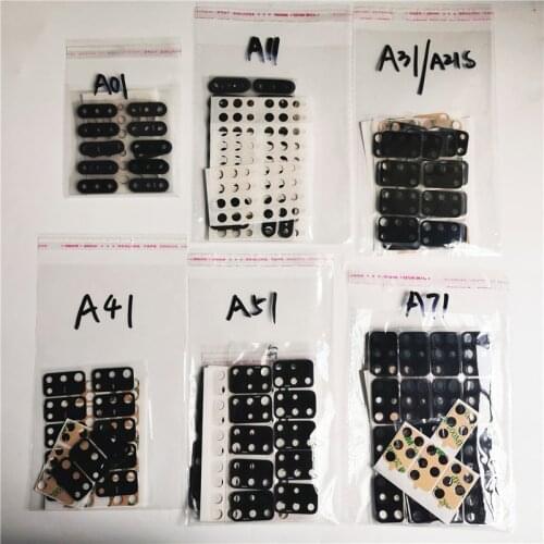 10pcs/lot Back Rear Camera Glass Lens For Samsung A10 A20 A30 A40 A50 A60 A70 A30s A50s A31 A41 A51 A71 A21s A70s A01 A11 M21