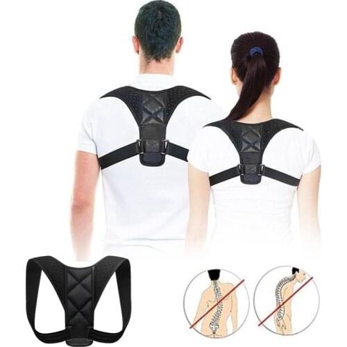 Brace Support Belt Adjustable Back Posture Corrector Clavicle Spine Back Shoulder Lumbar Posture Correction For Adult Teenagers