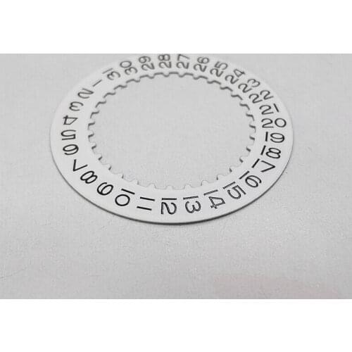 Replacement Date Disc Calendar Dial Plate For 3135 Movement Watch Spare Parts