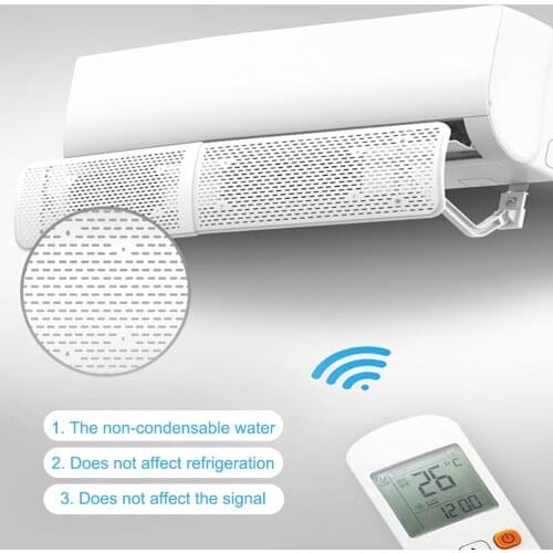 Air Conditioning Windshield Telescopic Outlet Deflector Air Cooled Baffle