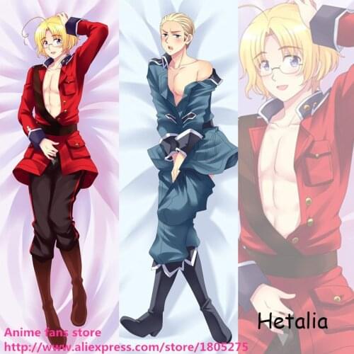 Cool Japanese Anime Pillowcase Hetalia Ludwig Beillschmidt Male BL decorative Hugging Body Pillow Case