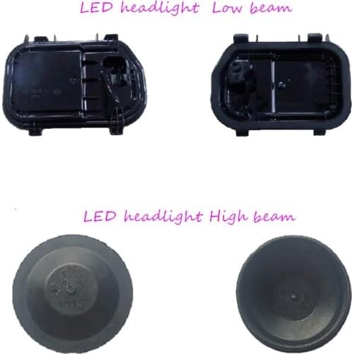 For Audi A6L C7 2012 - 2015 Headlamp Rear Cover Waterproof Sealed Plastic Cover Low High Beam Headlights Cover 1PCS