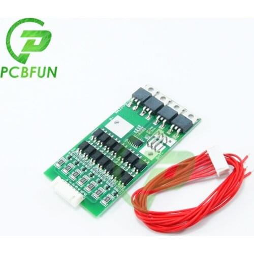 Bms 7S Li-ion Lithium 18650 Battery Protection Board 24V 20A Battery Balancer With Matching Cable Automatic Protection Function