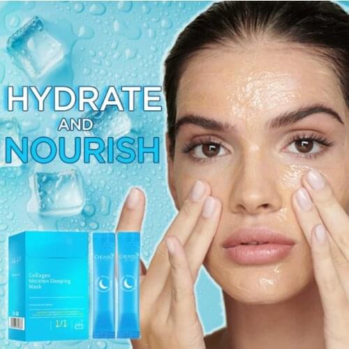 1 box/20 masks IceCream Cooling Body Mask Skin Face Mask Moisturizing Smear Mask Clean Pore Mask Anti aging Whitening Skin