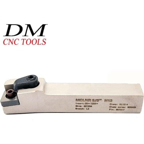 1PCS MCLNR5/8"H12 MCLNR3/4"K12 MWLNR5/8"H08 MWLNR3/4"K08 MTJNR5/8"H16 MTJNR3/4"K16 CNC lathe External turning tool accessories