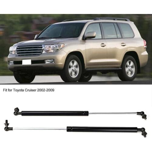 2pcs Front Hood Lift Supports Struts Arms Lever Hydraulic Support Rod Fit for Toyota Cruiser 02-09