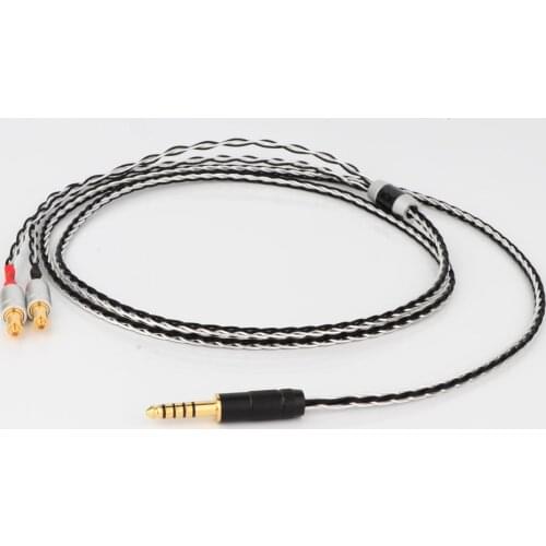 4.4mm Balanced 8Cores Upgrade Cable compatible for SRH1540 SR0 SRH1840 SRH1440 headphone cable