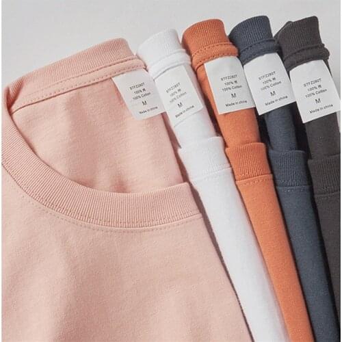 Basic Cotton Summer T Shirt Women Casual Short Sleeves Tee Shirt 100% Cotton O Neck Female Top Tshirt