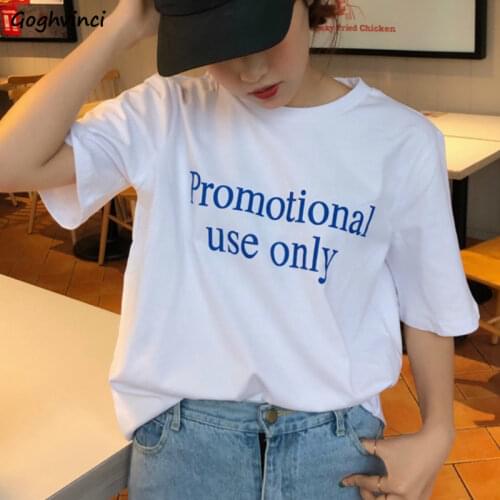 T-shirts Women Printed O-neck Plus Size 2XL Loose Chic Short Sleeve Tshirts Womens Tees Streetwear Unisex Korean Style Couples
