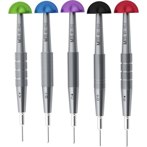 MY-902 3D Screwdriver High Hardness Anti Rust Cross Triangle Hexagon Pentagon Middle Board Type Phone Opening Repair Tools