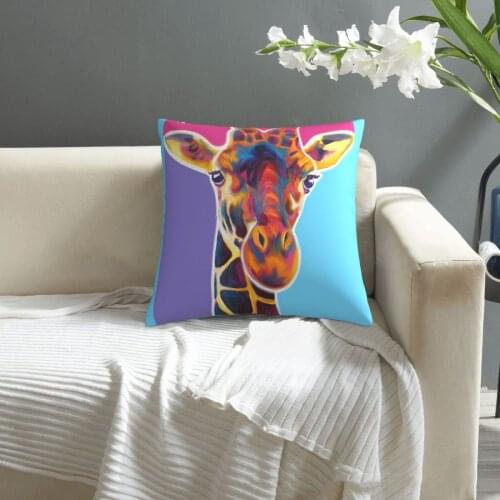 Giraffe - Marius pillowcase printed cushion cover sofa waist pillow pillow cover