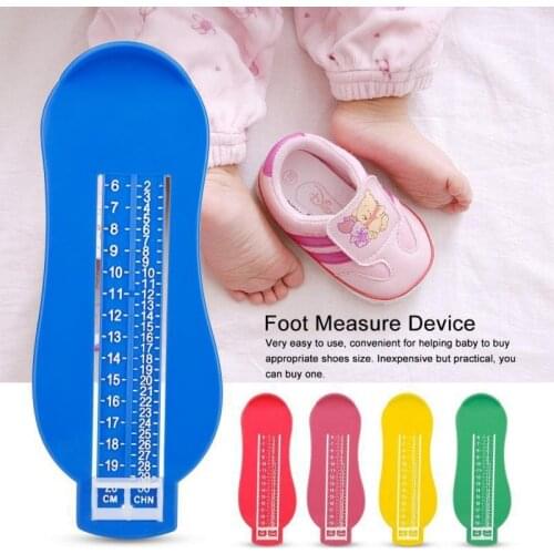 Baby Child Foot Measuring Ruler Toddler Feet Shoes Size Gauge Measure Device Helper