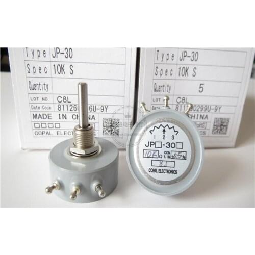Original new 100% JP-30 10K conductive plastic 360 degree potentiometer shaft diameter 4mm handle length 26mm (SWITCH)