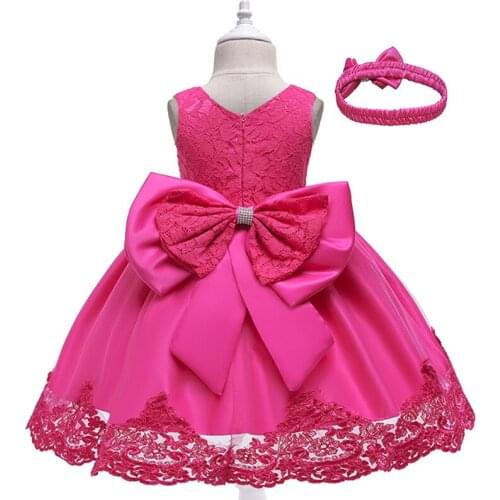 Infant 1st Birthday Party Princess Dress For Baby Girls Christening Dresses Newborn Baby Winter Christmas Clothing Costume