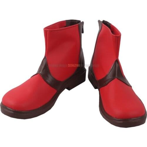 Tales of the Abyss Luke fone Fabre Anime Characters Shoe Cosplay Shoes Boots Party Costume Prop