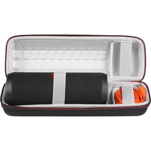 Explosion-proof Storage Pouch Bag Hard Protect Case Cover Travel Carry Case for JBL Flip 4 Portable Bluetooth Wireless Speaker