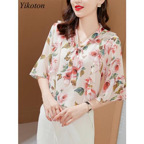YIKOTON Pink Blouses