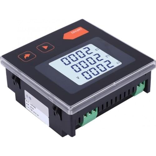 1 pcs LNFA93 Electric Power Meter Generator Three-Phase AC Ammeter Tester Digital Display AC Current Meter
