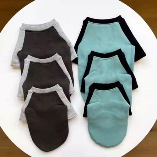 2021 New Pet sweatshirt Small Dog Spring Autumn Clothes Hoodies For Dogs Pug French Bulldog Chihuahua Clothing For Puppy Cat