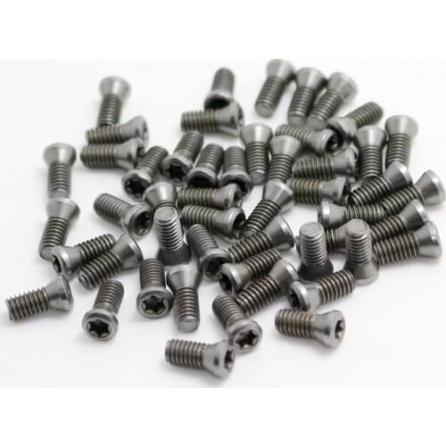 500pcs M5.0x10 Trox Screws to Fix the Lathe or Milling or Boring Inserts on CNC Cutting Holders Machine