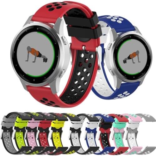 For Garmin Vivoactive 4S Watch Strap Replacement Bracelet For Vivoactive4S Silicone Watch Band Sport Wrist Strap Accessories