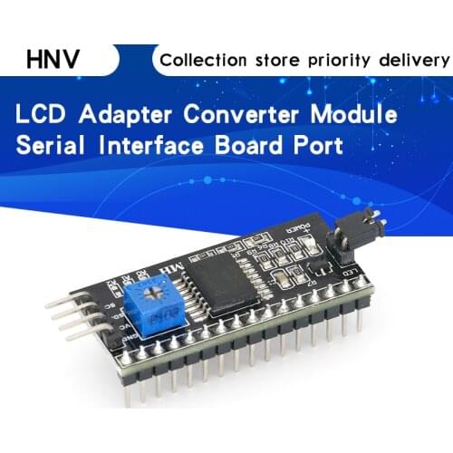 IIC I2C TWI SPI Serial Interface Board Port 1602 2004 LCD LCD1602 Adapter Plate LCD Adapter Converter Module PCF8574