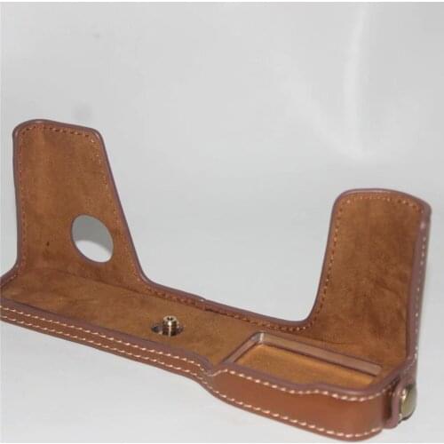 PU Leather Camera Case Half Body Base Protective Cover for Fuji Fujifilm X-PRO3 Camera Accessories Scratchproof Case