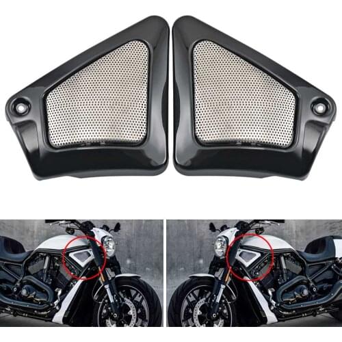 Motorcycle Airbox Side Frame Cover Black Panel Front Side Cover For Harley VRSCA VRSCB VRSCDX VRSCD V ROD V-Rod Night Rod 02-17