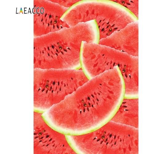 Laeacco Photography Background Watermelon Party Summer Fruit Vinyl Photocall Photographic Photophone Backdrop For Photo Studio