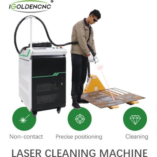 Fiber laser cleaner laser cleaning machine 1000w fiber laser rust remover for cars