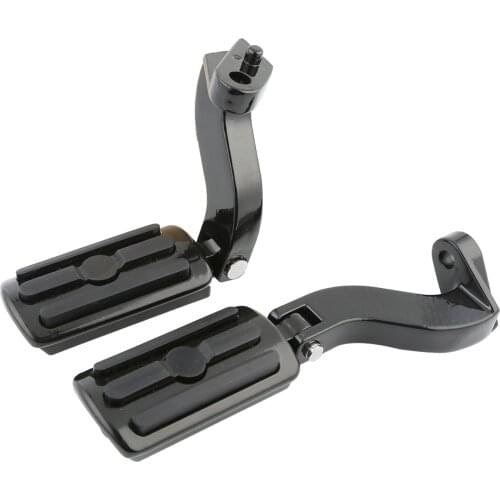 Motorcycle Anti Vibration Foot Pegs Footrests Mounts Kit For Harley Touring Road Glide Road King Street Glide 1993-2019