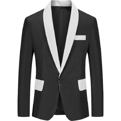 New Men Business Casual Suits Jacket Blazer Costume Suits Dress Jacket Gentleman Blazers