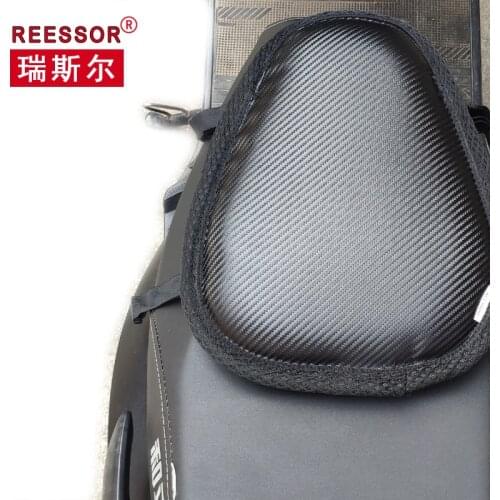 Motorcycle seat cushion 6cm thick net Comfortable motorbike seat mat,4 size 2 patterns summer ventilated motor bicycle cushions