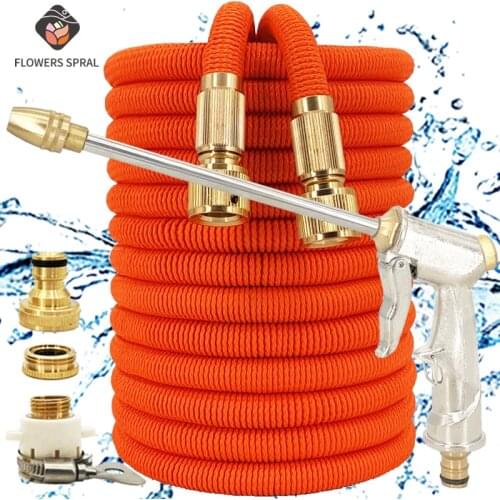 Home-Garden Watering Hose Lawn Watering Drip Watering Stretchable Garden Hose Garden Watering Hose Reel Garden Sprayers The New