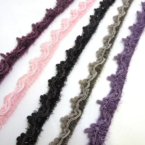2 Yards 5/8 Inch Chenille Woven Trim|Furry Mohair Braided Trim|Hair Supplies|Costume Making|Clothing Edging Lace