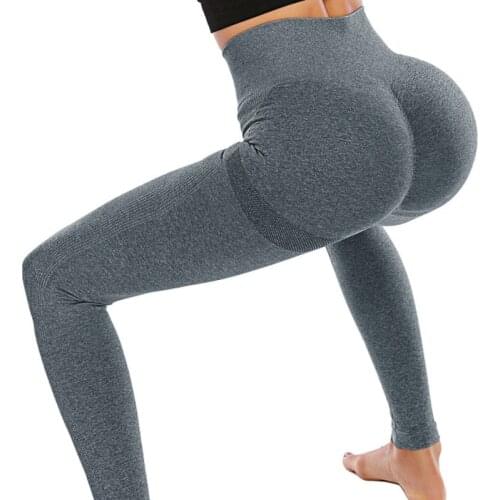 2021 Hot Sale Women Fashion Slim Yoga Leggings Push Up Fitness Legging High Waist Sexy Seamless Fitness Legging