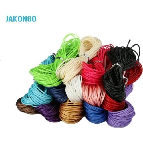 1mm Black Weave Cord DIY Rope Thread for Jewelry Making