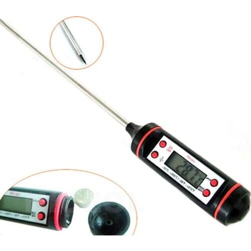 1 Pcs Stainless Steel Meat Thermometers Kitchen Tools Kitchen Thermometer Temperature Gauges Household Merchandises