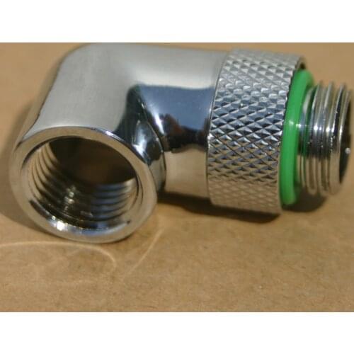 G 1/4 90 Degree Elbow Rotation Can Rotate 360 Degrees Water Adapter Rotating Adapter for water cooling cooler