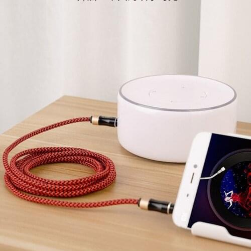 3.5 mm Jack Audio Cable 3.5mm Male to Male Stereo Auxiliary Cord for Mazda 2 3 5 6 CX5 CX7 CX9 Atenza Axela