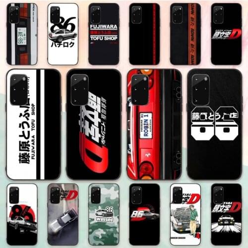 Initial D AE86 Phone Case For Samsung S21 S30 Plus ultra 5G M11 A50 A51 A71 A20S