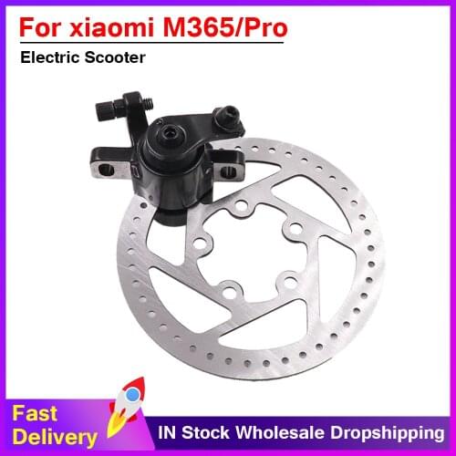 Electric Scooter Disc Brake Black Front / Rear Wheel Disc Brakes For Xiaomi Mijia M365 Scooter Skateboard free shipping