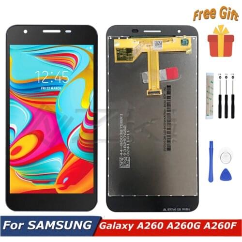 For Samsung Galaxy A2 Core A260 LCD SM-A260F/DS A260F A260G Display Touch Screen Digitizer Assembly With Repair Part Replacement