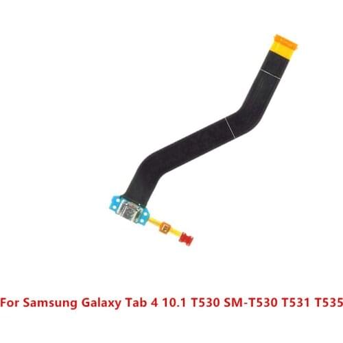 For Samsung Galaxy Tab 4 10.1 T530 SM-T530 T531 T535 USB Charging Port Connector Charge Dock Jack Plug Socket Ribbon Flex Cable