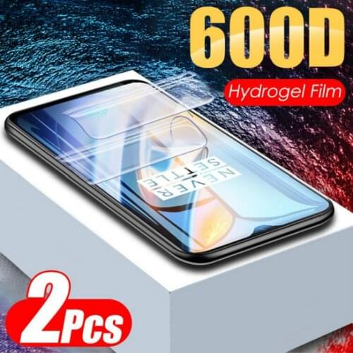 Full Cover Hydrogel Film For Oneplus 7 7T Pro 5G Screen Protector For Oneplus 7 PRO Full Protective Film Not Glass