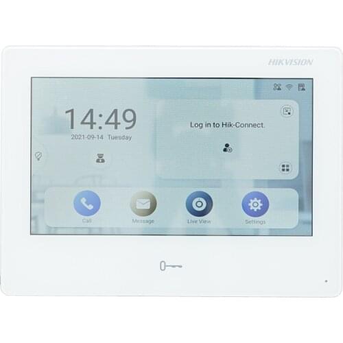HIKVISION international version Multi-Language DS-KH9310-WTE1 Indoor Monitor,802.3af POE, app Hik-connect,WiFi,Video intercom