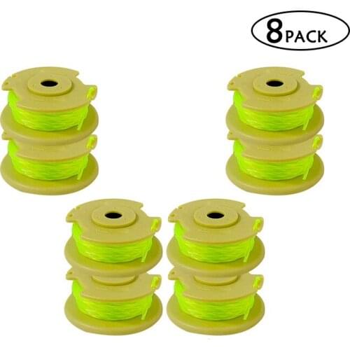 8PCS Auto Feed Line String Spool for Ryobi 18V 24V Trimmer Replacement Parts Cutter Mower Tool partsBump Spool Grass Cutter